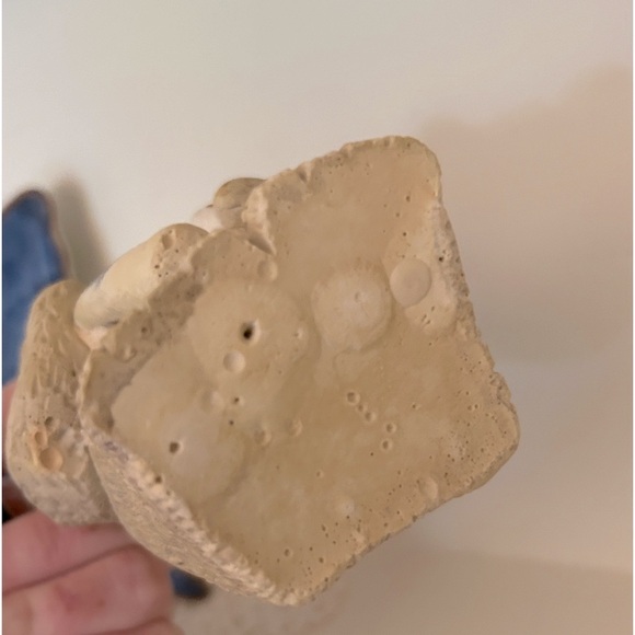 Yankees Baseball Bear Sculpture Statue Ball and Bat Bear Heavy Paper Weight - Picture 10 of 14